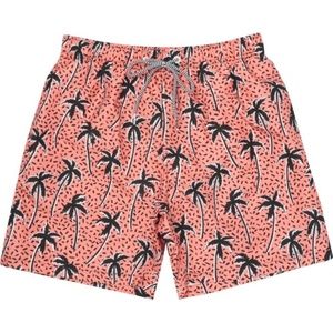 [Boardies] Men's Red Flair Palm Board Shorts